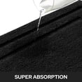 thumbnail image 3 of Alfombra de baño HOMEIDEAS, 2 piezas, supersuave y absorbente, antideslizante, 3 of 8