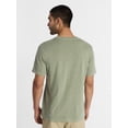 thumbnail image 3 of George Men's and Big Men's Slub Pocket Tee with Short Sleeves, XS-3XL, 3 of 5