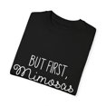thumbnail image 3 of But First Mimosas Matching Bridal Party Team Brides Brunch Bridesmaid Proposal Unisex Garment-Dyed T-shirt, 3 of 4