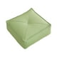 thumbnail image 5 of Cojines de suelo cuadrados decorativos tipo tatami para sala de estar, dormitorio y yoga. verde claro, 5 of 9