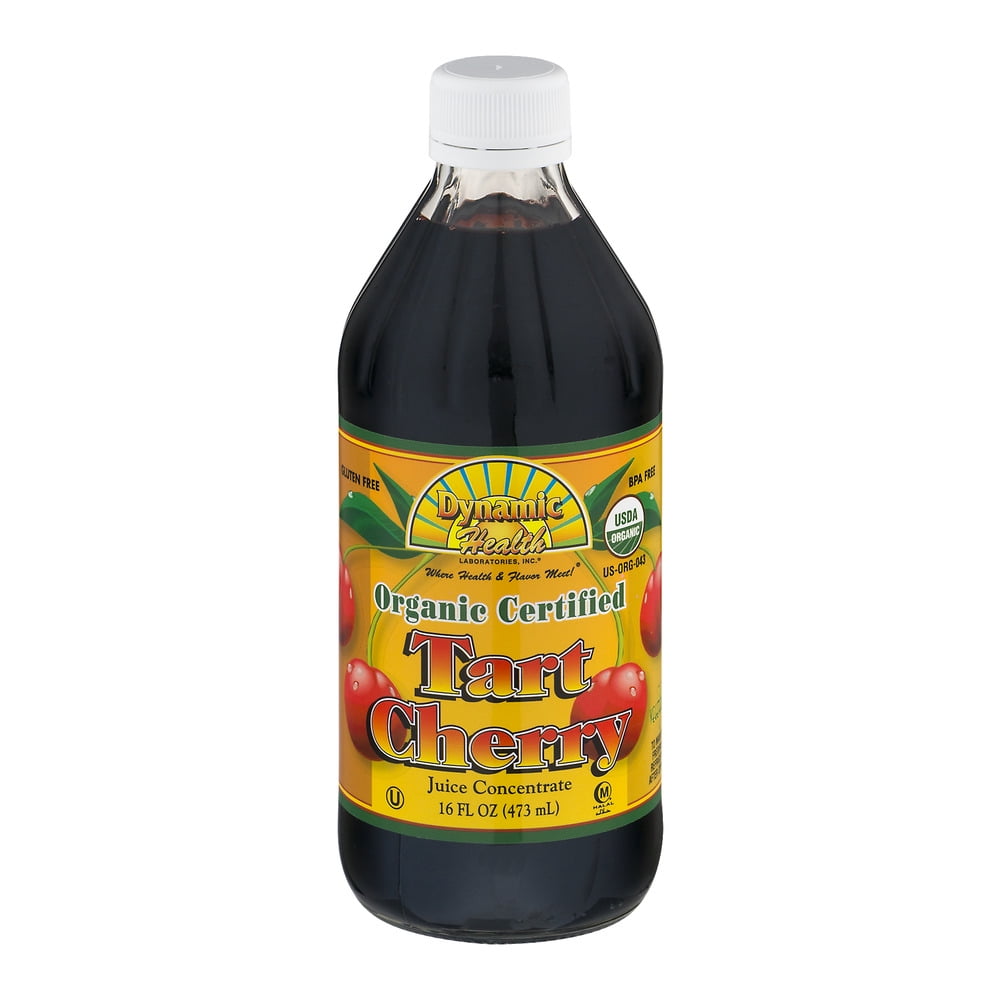 Dynamic Health Organic Certified Tart Cherry Juice Concentrate, 16.0 FL OZ by Dynamic Health Laboratories, Inc.