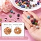 thumbnail image 2 of 105 Pcs 10mm Perlas de arcilla con strass para hacer joyería, perlas de disco doradas al por mayor para pulseras, collares, aretes, manualidades y decoración DIY, 2 of 7