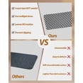 thumbnail image 3 of Stair Treads for Wooden Steps, Black White Plaid Peel and Stick Stair Treads with Adhesive, Modern Buffalo Check Gingham Art Non Slip Indoor Stairs Runner Rugs Mats for Elders Dogs 8"x30"10PCS, 3 of 7