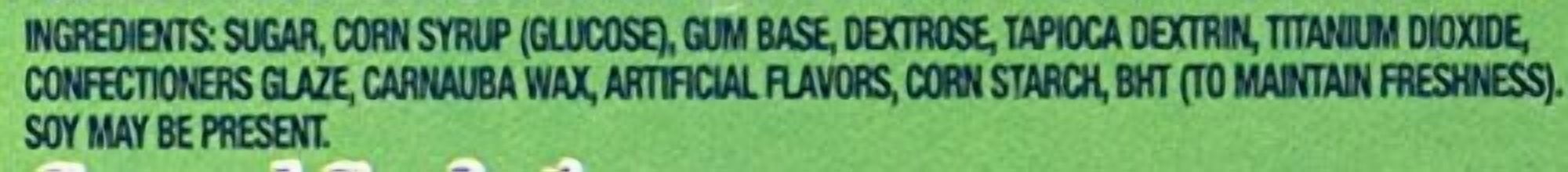 Dubble Bubble Home Run Baseball Bubble Gum Gumballs, 240-Count Jar
