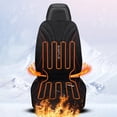 thumbnail image 1 of Dvkptbk Seat Cushion Car Heated Seat Cushion Winter Electric Heating Car Seat Electric Heating Seat Cushion 12V and 24V Suitable for Both in Car Use Home Essentials, 1 of 6