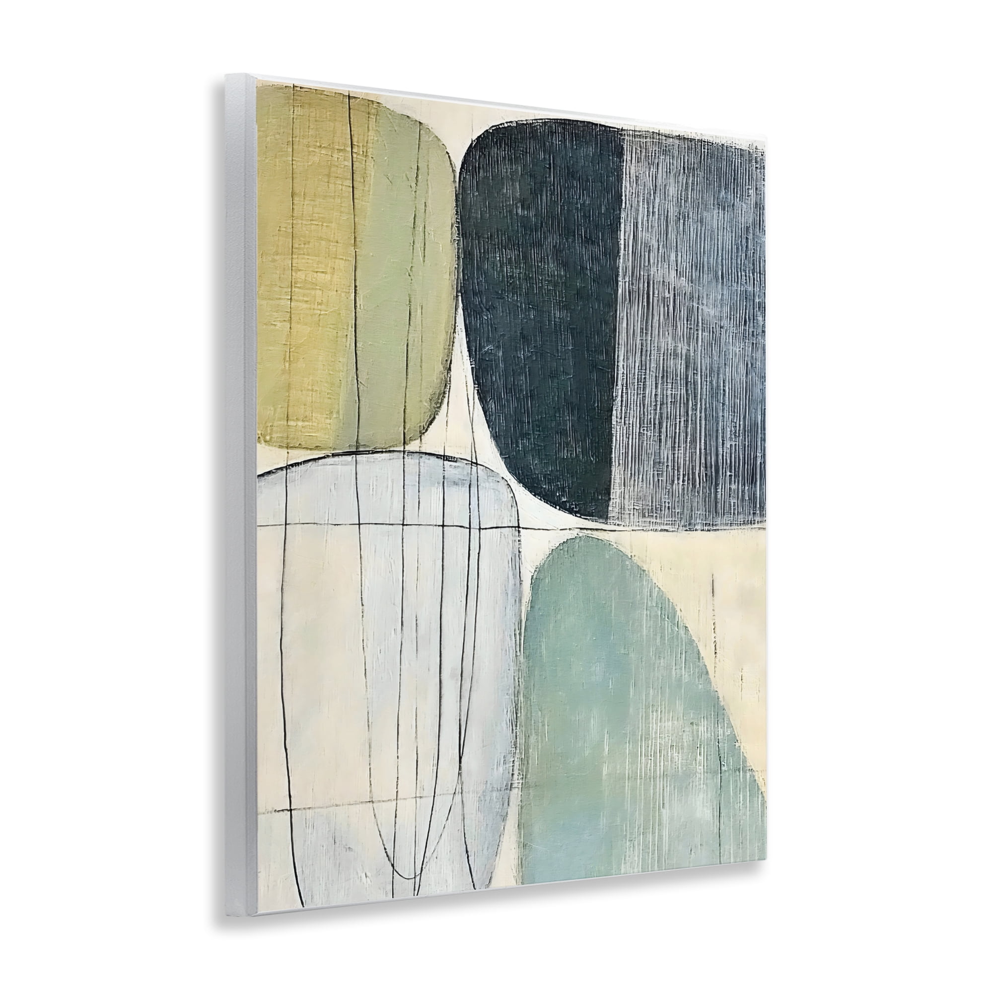 Stupell Industries Modern Organic Composition Wall Plaque Art, design by Riley B