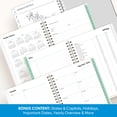 thumbnail image 6 of Blue Sky 2026-2027 Weekly and Monthly Academic Year Planner Calendar, July 2026 - June 2027, 5" x 8", Flexible Cover, Wirebound, Laminated Tabs, Laurel, 6 of 10