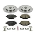 thumbnail image 3 of Power Stop Rear Stock Replacement Brake Pad and Rotor Kit KOE6544, 3 of 8