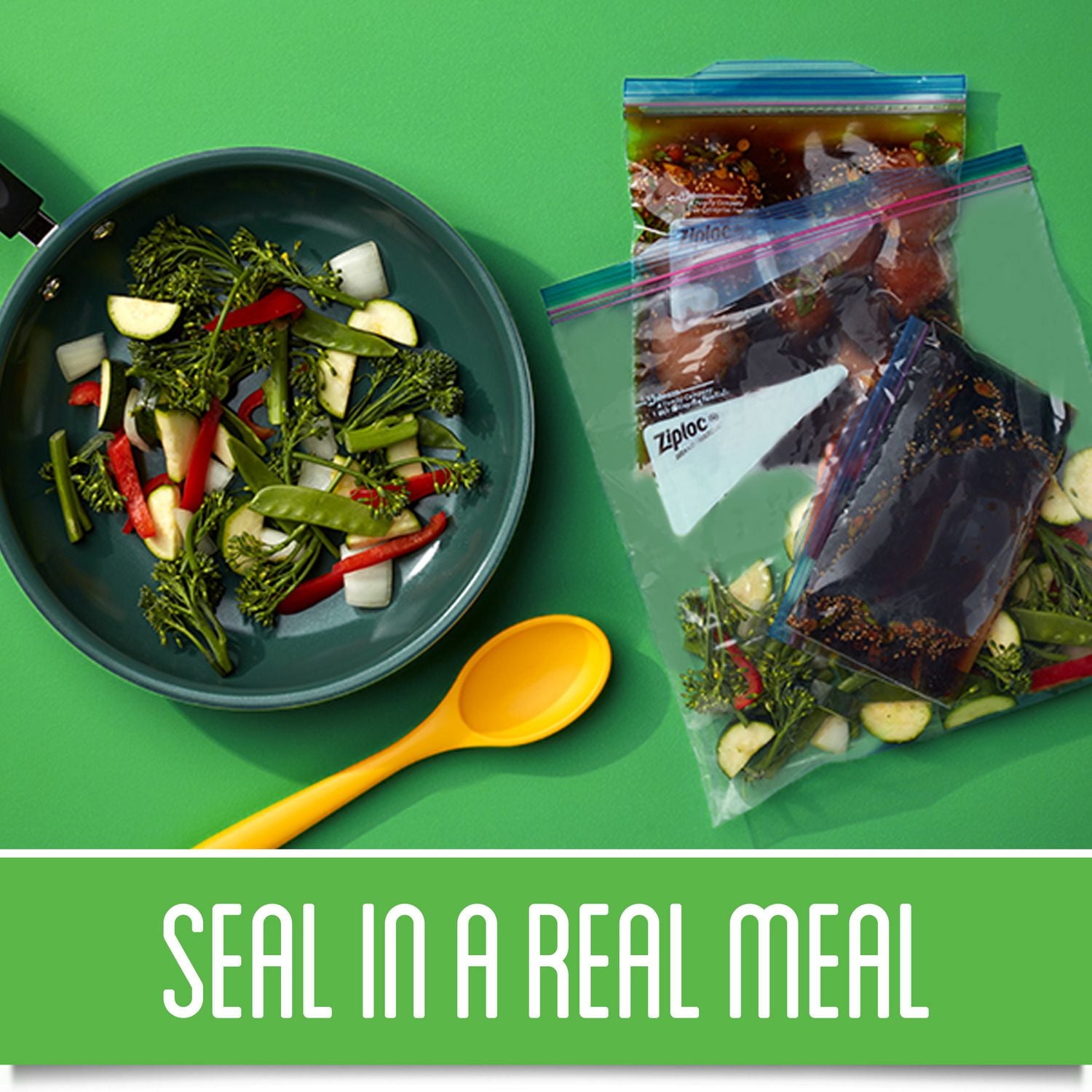 Ziploc Freezer Bags Medium 3 Pack, 3 x 34 Bags