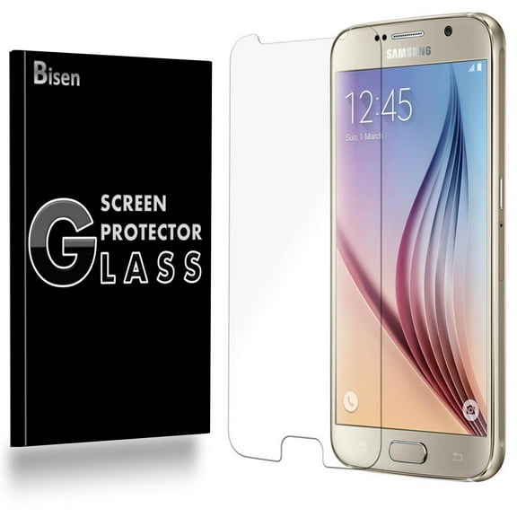 Samsung Galaxy S6 [BISEN] (Anti-Glare Matte) Tempered Glass Screen Protector, Anti-Fingerprints, Anti-Scratch, Anti-Shock