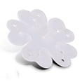 thumbnail image 2 of Paquete de 100 Porta Clips de Globo con Forma de Flor Portátil para Decoraciones de Eventos de Boda Suministros de Fiesta de Cumpleaños, 2 of 6