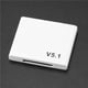 thumbnail image 5 of Receptor de Audio Bluetooth 5.1 de 30 A2DP Mini Adaptador InaláMbrico de MúSica para Altavoz AnalóGico Jack de 30 Blanco, 5 of 5