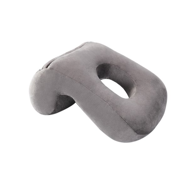 Worallymy almohada transpirable para siesta reposabrazos hueco soporte para la espalda cojín para dormir de algodón PP para oficina escuela viaje Worallymy JD735806206
