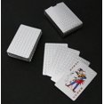 thumbnail image 5 of Cartas de póker plateadas, resistentes al agua, con caja de regalo, perfectas para fiestas y juegos., 5 of 5