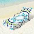 thumbnail image 4 of Beach Chair Cover Pool Lounge Lounger Cover with Side Pockets, 4 of 7