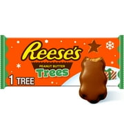 Reese's Milk Chocolate Peanut Butter Trees Christmas Candy, Pack 1.2 oz