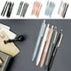 thumbnail image 1 of Pack de 5 bolígrafos de rotulador de punta fina ST Head – Rotuladores retráctiles de pulsación, tinta de 0,5 mm lisa y secado rápido, goma cómoda, colores variados, escritura de oficina, 1 of 6