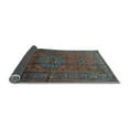 thumbnail image 2 of Ahgly Company Indoor Square Persian Light Blue Traditional Area Rugs, 5' Square, 2 of 4