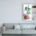 thumbnail image 3 of Dawn Derman 'Lilac and Blue' Canvas Art, 3 of 4