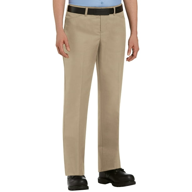 red kap double knee work pants