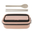 thumbnail image 2 of Stainless Steel Bento Box Adult Lunch Box, Microwave Safe Portable Split Bento Box For Students And Office Workers, 2 of 8