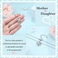 thumbnail image 5 of Mother Daughter/Mother in Law Love Knot Necklace Wedding Christmas Birthday Gifts, 5 of 11