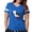 Royal Blue, variant on - CALI STATE W BEAR - Womens Football Shirt