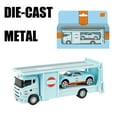 thumbnail image 2 of Alloy Car Model, 1:64 Small Trailer Container Truck, Friction Edition Power Childrens Toy Car Model Ornament, 2 of 6