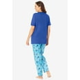 thumbnail image 2 of Dreams & Co. Plus Size Graphic Tee PJ Set, 2 of 6