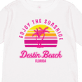 thumbnail image 4 of Inktastic Summer Enjoy the Sunshine Destin Beach Florida in Pink Boys or Girls Long Sleeve Toddler T-Shirt, 4 of 5