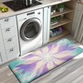 thumbnail image 3 of Tie Dye Pattern Kitchen Rug Mat,Kitchen Runner Rugs Non Skid Washable,Decorative Kitchen Floor Mats for Kitchen,Sink,Laundry,17"x47.2", 3 of 7