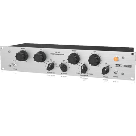 Klark Teknik EQP-KT Classic Tube Equalizer w/ Switchable Frequency Selection, Variable Bandwidth & Custom-Built MIDAS Transformers