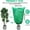 2 PCS, variant on Nrmrqz Plant Protection Cover for Shrubs and Trees - 2-Pack Thick Non-Woven Fabric Winter Guard, Waterproof Windproof Covers with Zipper Closure, Ideal for Garden, Patio, Balcony Use