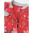 thumbnail image 4 of Honest Baby Clothing Gender Neutral Organic Cotton Holiday Sleep N Play, Sizes Newborn-9 Months, 4 of 9