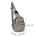 thumbnail image 3 of 600D Oxford Chest Bag EDC Molle Outdoor Hunting Crossbody Sling Fanny Pack (ACU), 3 of 7