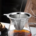 thumbnail image 2 of Hot Sale!Coffee Filter Coffee Filter Filter Cup Hand Brew Coffee Utensil Set Free Filter Paper Ultra-fine Encryption Coffee Funnel, 2 of 8