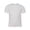 White, variant on Youth CVC Crew - TAHITI BLUE - M