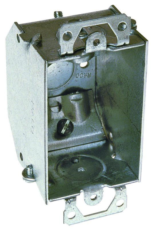 RACO 471 Deep Beveled Corner Switch Box Steel 3" x 2-1/4" 