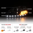 thumbnail image 3 of [For 2000-2006 Mercedes-Benz W220 S-Class D2S Xenon HID Model] LED Strip Projector Headlight Headlamp Assembly, Driver & Passenger Side, 3 of 7
