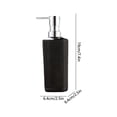 thumbnail image 4 of Kadlawus 2Pcs Glass Soap Dispenser for Kitchen and Bathroom, Refillable Pump Bottle, Hand Wash and Lotion Dispenser for Shampoo, Conditioner, Liquid Soap, 4 of 9