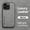 Light gray, variant on Magnetic Leather Case for iPhone 16e 16ProMax 16Pro 16Plus 16 15ProMax 15Pro 15Plus 15 14ProMax 14Pro 14Plus 14 13ProMax 13Pro 13 13Mini 12ProMax 12Pro 12 12Mini 11ProMax 11Pro 11 XSMax XS XR X 8Plus