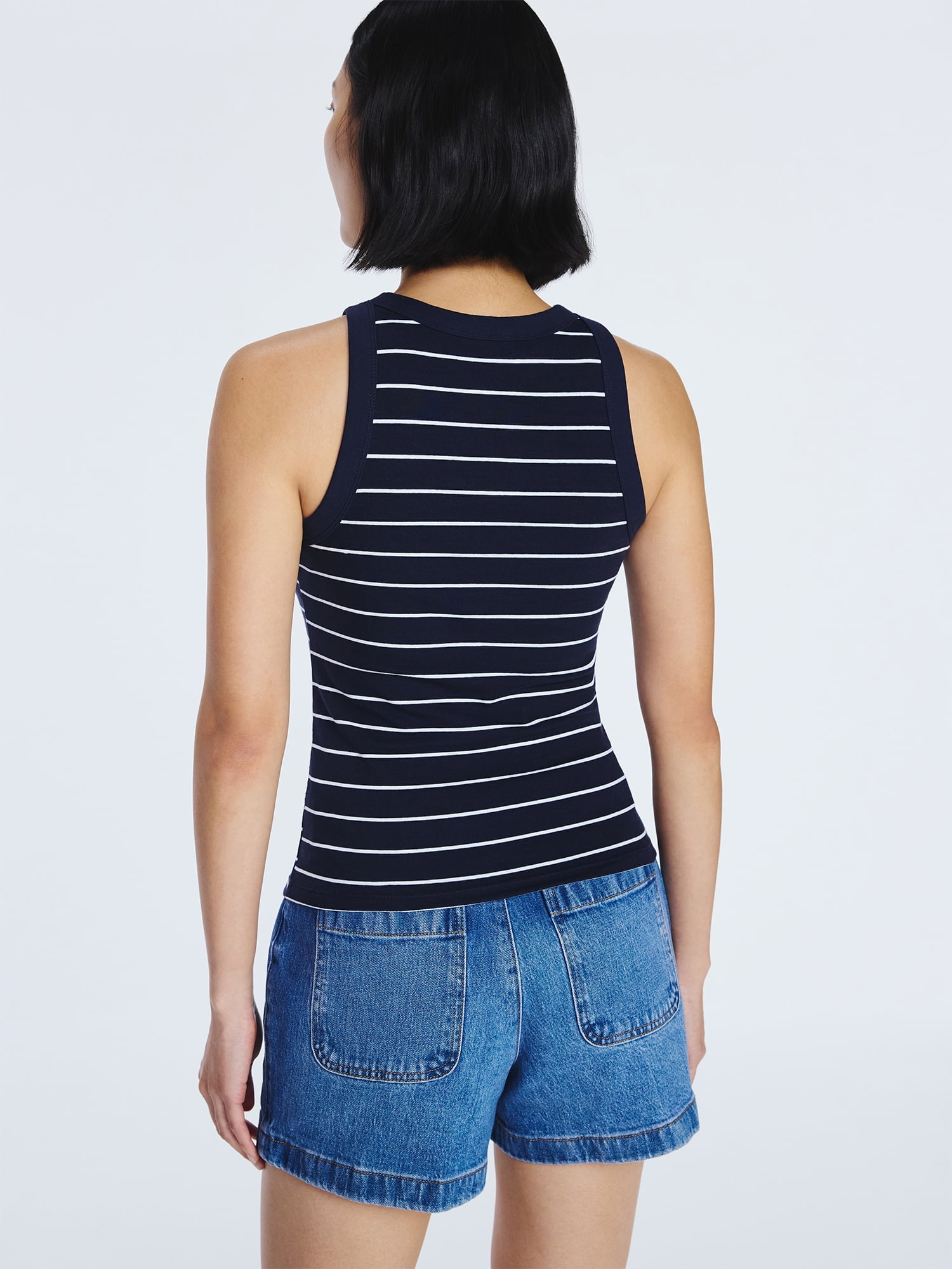 Free Assembly Women's Cutaway Tank Top, Sizes XS-XXL