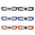 thumbnail image 1 of POWERTI 6-Pack Multicolor Silicone Tennis Racket Dampeners - Shock Absorbing, Non-Slip (Orange, Blue, Black), 1 of 7