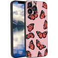 thumbnail image 1 of Butterflies Phone Case, Degined for iPhone 13 Pro Case Men Women, Flexible Silicone Shockproof Case for iPhone 13 Pro, 1 of 1