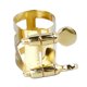 thumbnail image 3 of Alto Saxophone Mouthpiece Gold Color Metal Multifunctional Sax Mouthpiece Kit for Practice 7C, 3 of 4