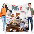 thumbnail image 1 of La Vida Secreta de las Mascotas anti-pilling, suave, ligera, esponjosa y acogedora de lujo para hogar y cocina – Perfecta para niños y adultos,100x130cm, 1 of 6