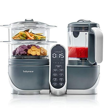 Duo Meal Station Food Maker | 5 in 1 Food Processor with Steam Cooker, Multi-Speed Blender, Baby Purees, Warmer, Defroster, Sterilizer (2019 NEW