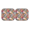 thumbnail image 7 of Goofa Tropical Fruit Pattern 2 Piece Car Windshield Sun Shade Foldable | Front Windshield Shade for Sun, Heat and UV Rays | Sunshade for Car Front Window-Large, 7 of 7