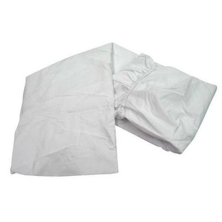 80" Fitted Sheet, White ,R & R Textile, X30020