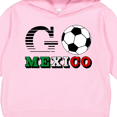 thumbnail image 3 of Inktastic Go, Mexico Soccer, Football Toddler Hoodie, 3 of 4